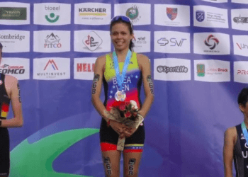 Joselyn Brea y Krilan Le Bihan campeones del mundo de Duatlón