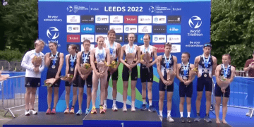Alemania gana los relevos mixtos de WTS Leeds