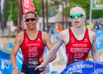 7 medallas para España en la Copa del Mundo de Paratriatlón de La Coruña