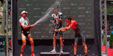 Jordi Montraveta y Laura Gómez, los mejores españoles en IRONMAN 70.3 Andorra
