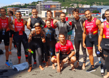 4 medallas para nuestros paratriatletas en la Serie Mundial de Swansea