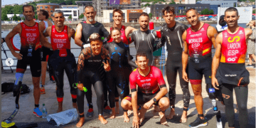 4 medallas para nuestros paratriatletas en la Serie Mundial de Swansea
