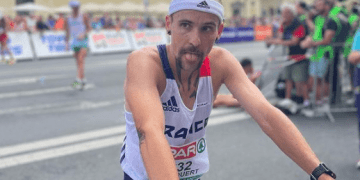 El duatleta Benjamín Choquert, sobresaliente en el Europeo de Maratón