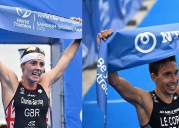 La lacra del drafting PRO inunda el Mundial LD que es para Pierre Le Corre y Lucy Charles