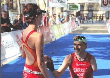Kini Carrasco: Campeón de Europa de Duatlón con pedida de mano incluída