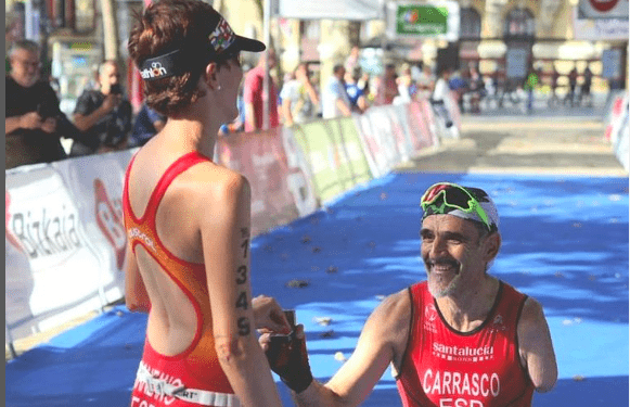 Kini Carrasco: Campeón de Europa de Duatlón con pedida de mano incluída