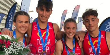 España brilla en los Europeos Youth de Triatlón