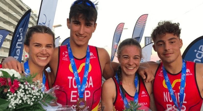 España brilla en los Europeos Youth de Triatlón