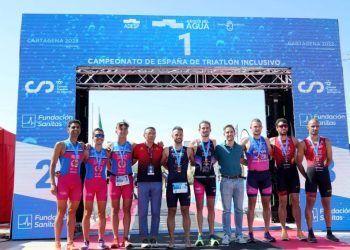 Ruiz/Cendán y Francés/Hidalgo se proclaman campeones de España de Triatlón Inclusivo