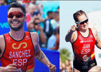 Roberto Sánchez Mantecón y Noelia Juan, premio a los mejores triatletas de la Comunidad Valenciana