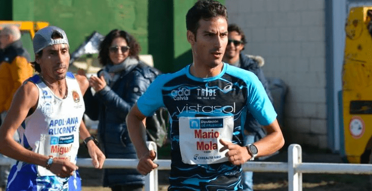 Mario Mola y Miguel Baidal firman un TOP-10 en el Cross Internacional de Venta de Baños