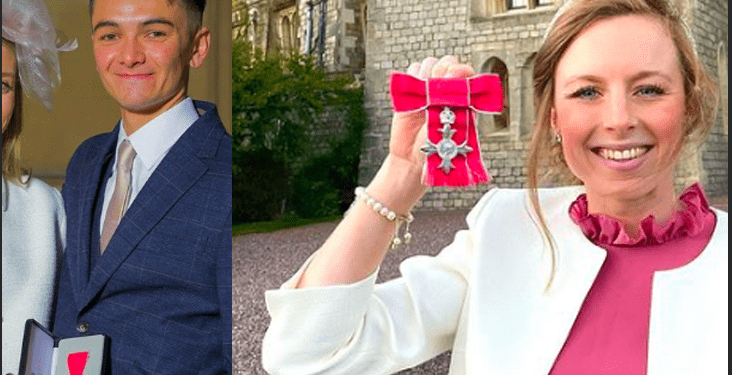 Alex Yee y Georgia Taylor-Brown se convierten en «Miembros de la Orden del Imperio Británico»