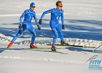 Pesavento y Mairhofer campeones de Europa de Triatlón de Invierno