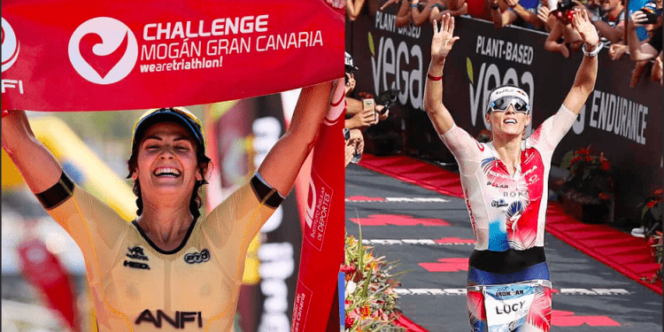 Lucy Charles y Sara Pérez: primer duelo de la temporada en el Volcano Triathlon