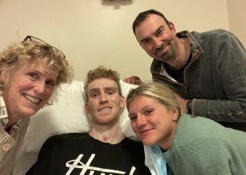 George Peasgood, con secuelas y en recuperación tras su grave accidente