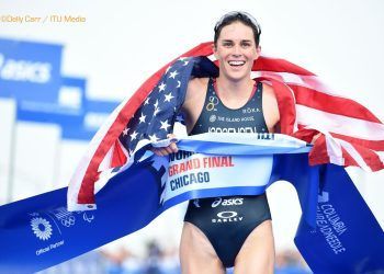Gwen Jorgensen regresará a la competición en tan sólo tres semanas