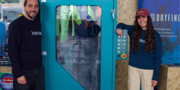 Dryfing: Una solución que lava, seca y desinfecta los trajes de neopreno