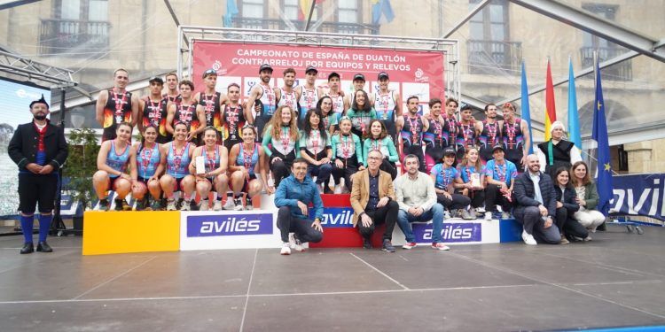 «Peñota Alusigma» y «CEA Bétera» reinan en el nacional contrarreloj de Duatlón