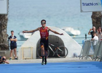 Pelayo González campeón del mundo júnior de Duatlón con Lucía Gracia 3ª