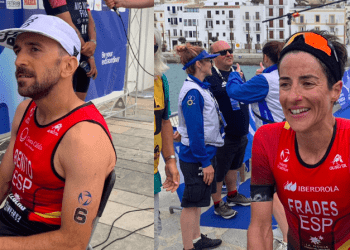 Medallas para Antonio Benito y Gurutze Frades en el Mundial de Triatlón LD