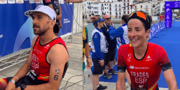 Medallas para Antonio Benito y Gurutze Frades en el Mundial de Triatlón LD