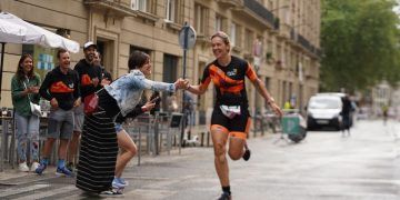 Los circuitos del «vi half Gasteiz» que inundarán de triatletas la capital alavesa