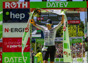 Magnus Ditlev y Daniela Ryf baten el récord del mundo de distancia FULL en Challenge Roth