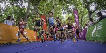 Madrid acogió una prueba más del «Pho3nix Kids Triathlon Series by Javier Gómez Noya»