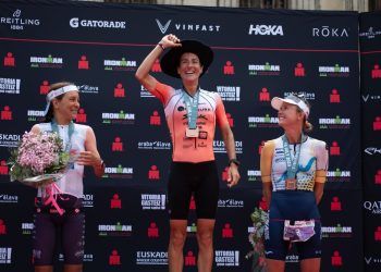 Gurutze Frades arrasa en el IRONMAN Vitoria-Gasteiz