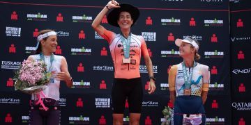 Gurutze Frades arrasa en el IRONMAN Vitoria-Gasteiz