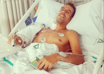 Emilio Martín pasa por quirófano: 42 grapas y otra historia que contar