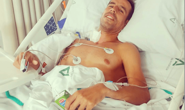 Emilio Martín pasa por quirófano: 42 grapas y otra historia que contar