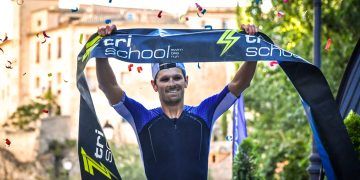 Rafael Domingos y María Varo vencen la XXXIV edición del Triatlón Hoces de Cuenca