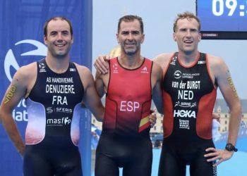 El paratriatleta Dani Molina en París