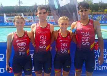 España se cuelga el bronce en el Europeo júnior de Triatlón por relevos mixtos