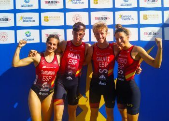 España se cuelga la medalla de plata en el Europeo élite de Relevos Mixtos