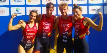 España se cuelga la medalla de plata en el Europeo élite de Relevos Mixtos