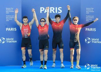 Alemania gana la prueba de Relevos Mixtos de París con España rozando el TOP-10