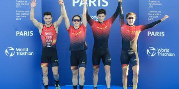 Alemania gana la prueba de Relevos Mixtos de París con España rozando el TOP-10