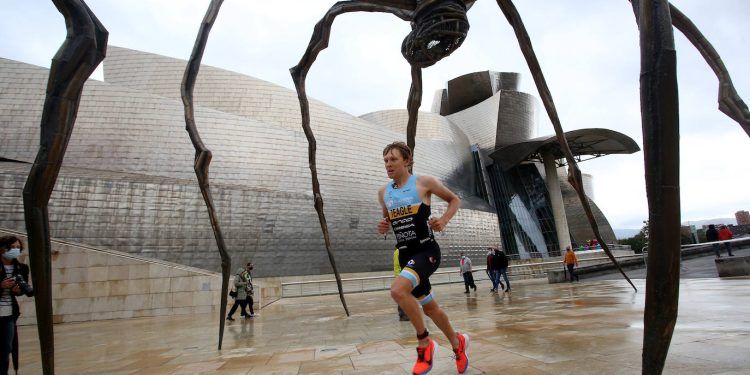 Todo preparado para una edición más del Bilbao Triathlon