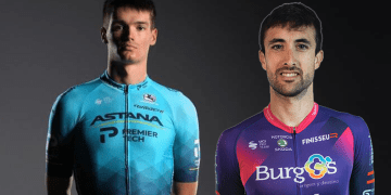 Javi Romo y Ander Okamika: dos triatletas dando mucha guerra en la Vuelta Ciclista a España