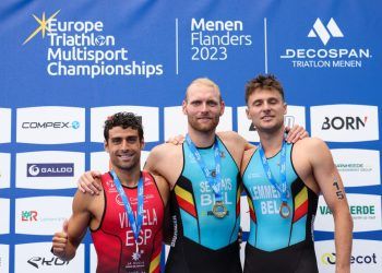 Kevin Viñuela se proclama subcampeón de Europa de Acuatlón