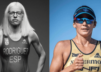 Sara Pérez será guia de la paratriatleta Susana Rodríguez este fin de semana