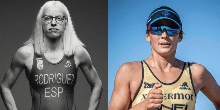 Sara Pérez será guia de la paratriatleta Susana Rodríguez este fin de semana