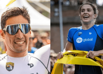 Leo Bergére y Kate Waug: campeones de la SuperLeague Triathlon 2023
