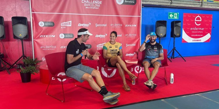 Benito y Pérez: con ganas y emoción ante un Challenge Barcelona Triathlon de nivel