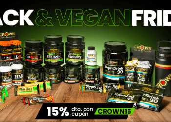 Crown Sport Nutrition: Black Friday con un 15% en toda su tienda