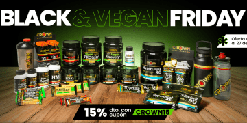 Crown Sport Nutrition: Black Friday con un 15% en toda su tienda