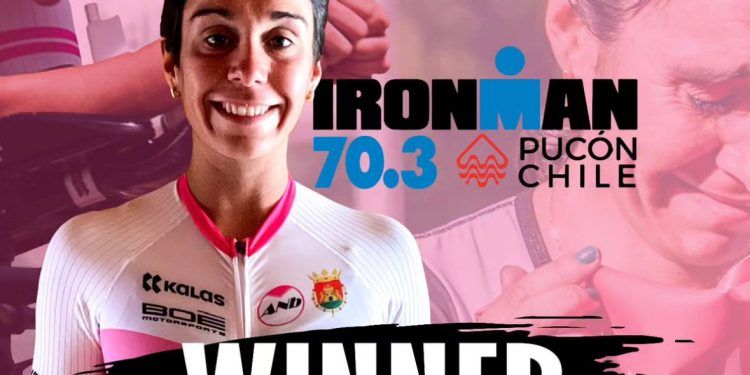 Marta Sánchez arrasa en IRONMAN 70.3 Pucón