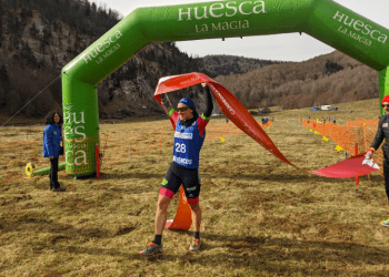 Enara Oronoz y Pello Osoro: Campeones de España de Triatlón de Invierno